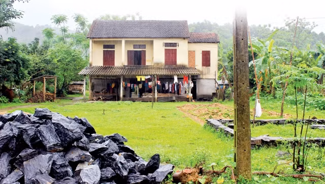 Một ngôi nhà tái định cư xã Ngọc Lâm, Thanh Chương