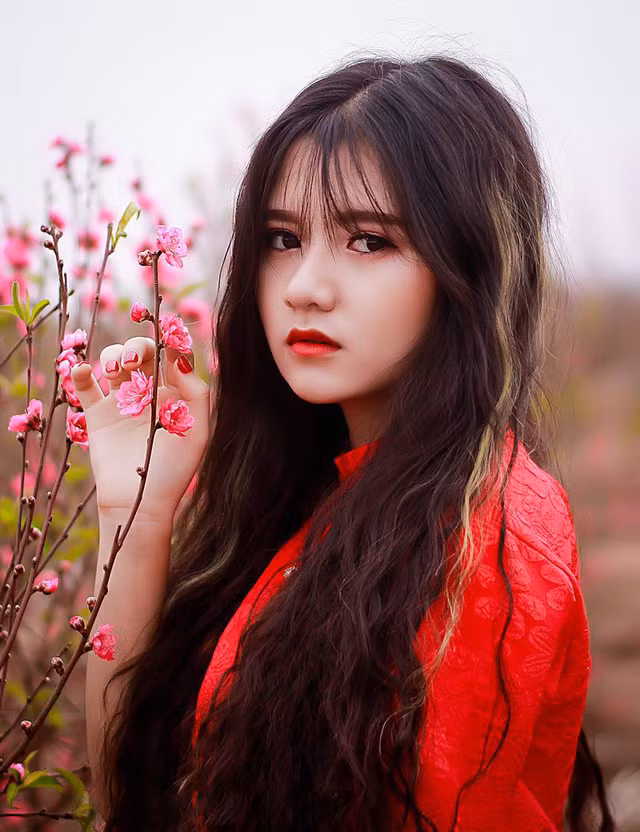 Từng tự ti vì mũm mĩm, nữ sinh xứ Nghệ “lột xác” trong bộ ảnh đón Xuân ảnh 4