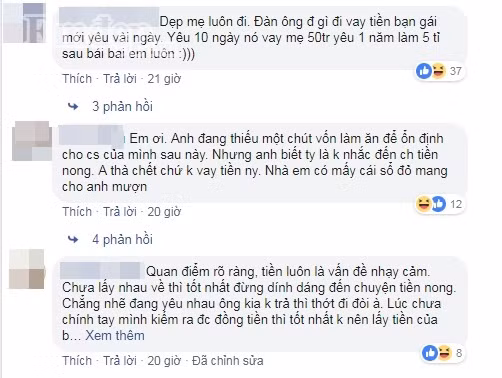 Mới yêu được 4 ngày đã hỏi VAY TIỀN, anh chàng hứa YÊU KHÔNG VÌ VẬT CHẤT gây bão mạng xã hội