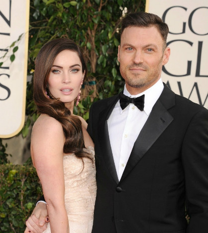 Megan Fox và Brian Austin Green đều sở hữu đôi mắt biếc, tóc đen, trán rộng và hình dạng cằm khá giống nhau 10 điều chứng minh vợ chồng bạn có tướng phu thê