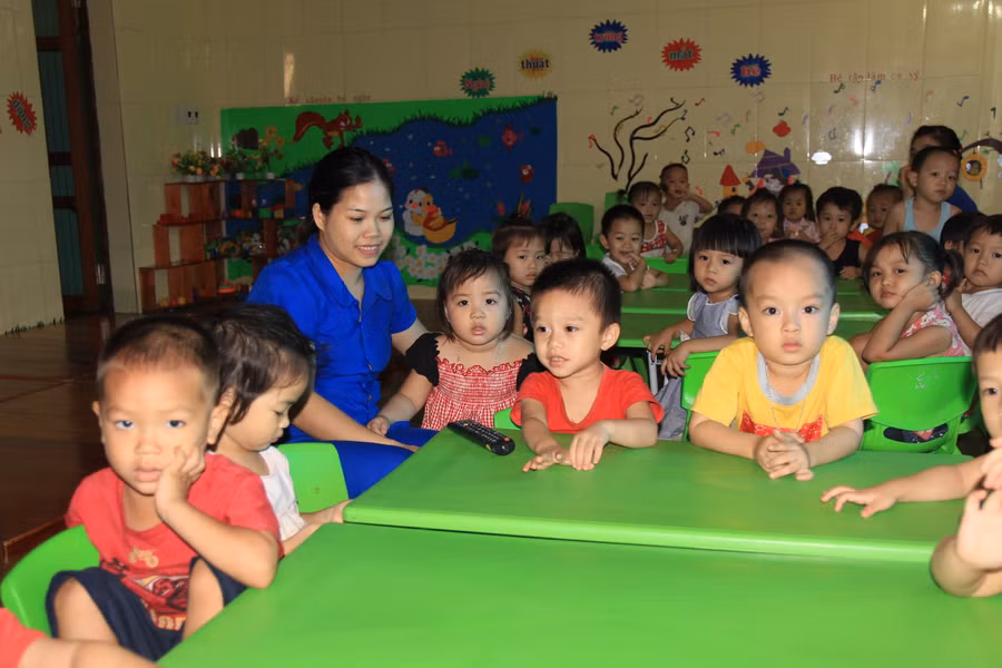 Nhóm trẻ Mầm non Tuổi thơ, thị trấn Thanh Chương, Nghệ An