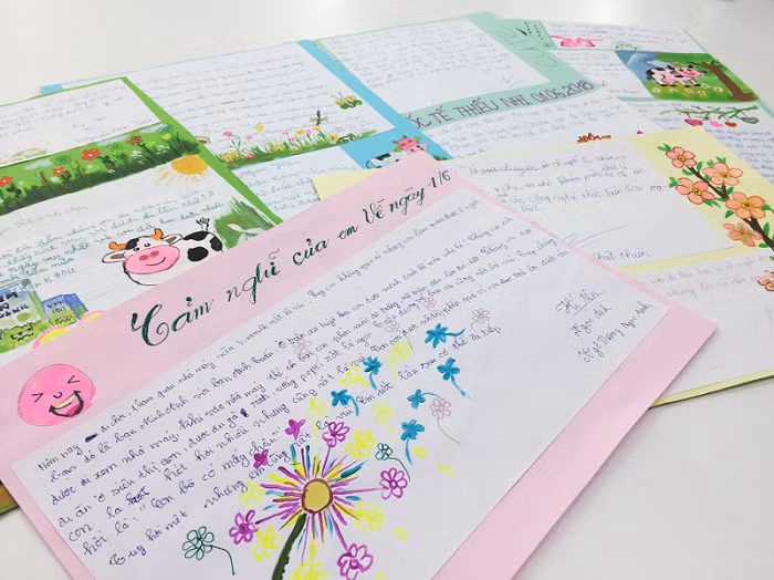 Những cảm nhận chân thành, dễ thương của các bé sau chuyến tham quan