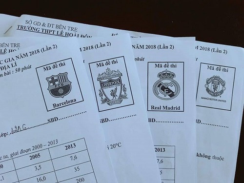 Khi giáo viên là fan cuồng bóng đá.