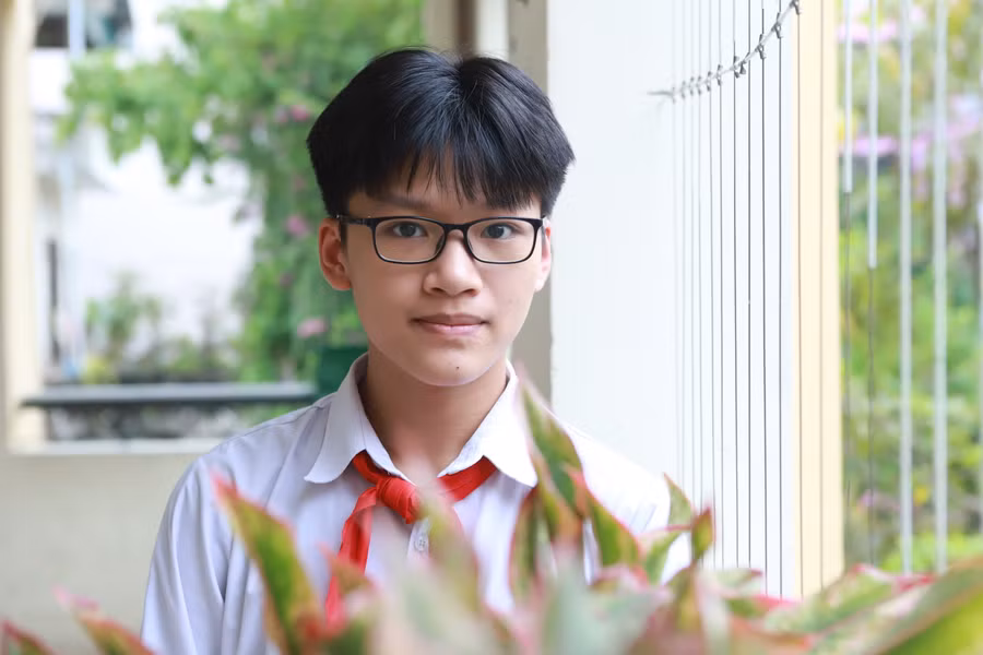 Nguyễn Ngọc Tuấn Kiệt - học sinh Trường THCS Giáp Bát.