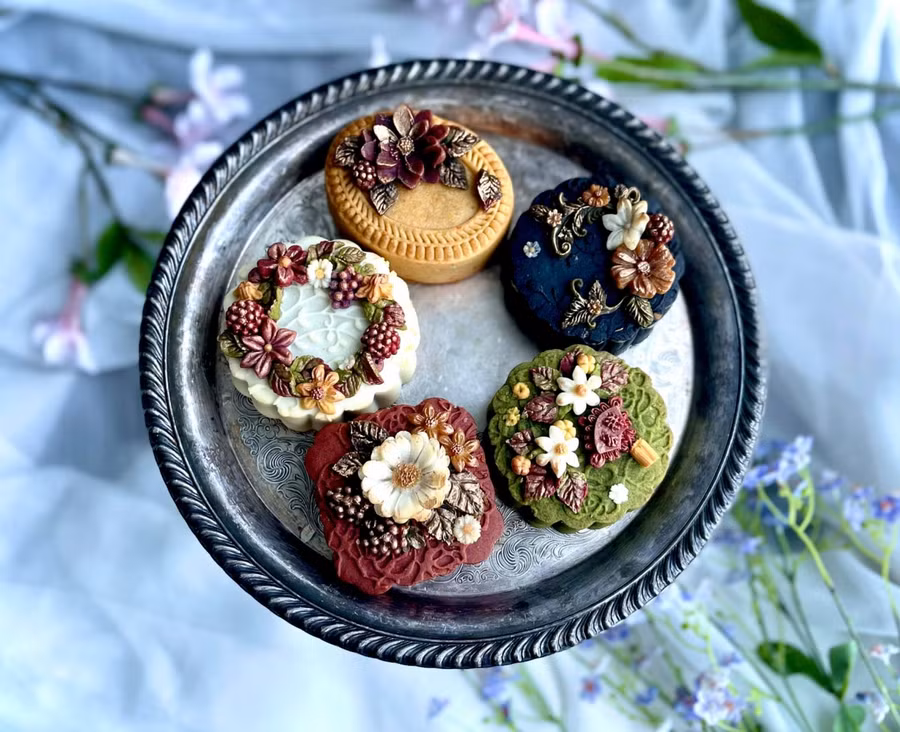 9x "bật mí" cách làm bánh Trung thu nghệ thuật gây “bão” mạng xã hội ảnh 3