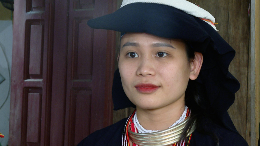 Cô gái người Dao - Bàn Thị Thanh Bình gác lại ước mơ tình nguyện lên đường nhập ngũ. (Ảnh: KT). Cô gái người Dao - Bàn Thị Thanh Bình gác lại ước mơ tình nguyện lên đường nhập ngũ. (Ảnh: KT).