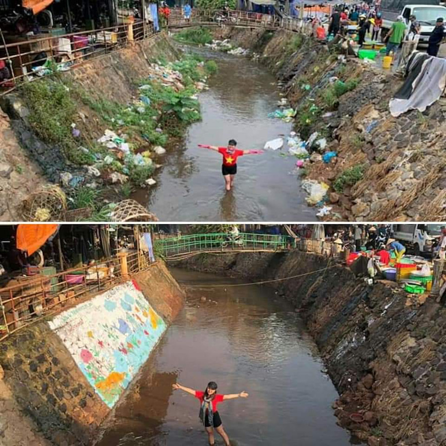 Bức ảnh được cho là khởi nguồn của trào lưu Challenge for change được tài khoản Facebook Byron Román đăng lên vào ngày 5/3, kêu gọi “những thiếu niên đang nhàm chán” tham gia vào một thử thách mới. Chụp ảnh nơi cần làm vệ sinh hoặc tôn tạo, chụp thêm một bức nữa sau khi bạn đã hành động, rồi đăng nó lên mạng xã hội. Bài đăng của anh nhanh chóng thu hút hơn 100.000 like và hơn 330.000 lượt chia sẻ. (Ảnh: Internet). Bức ảnh được cho là khởi nguồn của trào lưu Challenge for change được tài khoản Facebook Byron Román đăng lên vào ngày 5/3, kêu gọi “những thiếu niên đang nhàm chán” tham gia vào một thử thách mới. Chụp ảnh nơi cần làm vệ sinh hoặc tôn tạo, chụp thêm một bức nữa sau khi bạn đã hành động, rồi đăng nó lên mạng xã hội. Bài đăng của anh nhanh chóng thu hút hơn 100.000 like và hơn 330.000 lượt chia sẻ. (Ảnh: Internet).