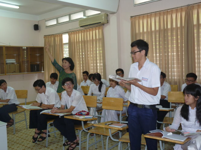 Trong giờ học GD công dân Trong giờ học GD công dân