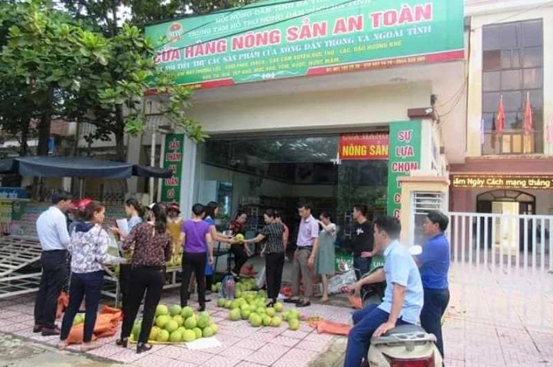 Các đoàn thể giúp người dân tiêu thụ nông sản sau lũ