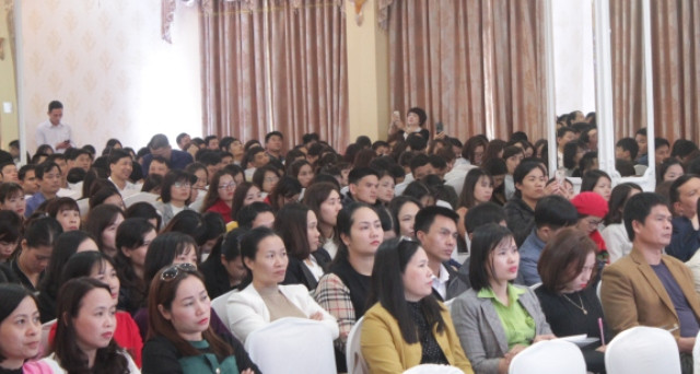 Buổi tập huấn có 500 giáo viên tham dự