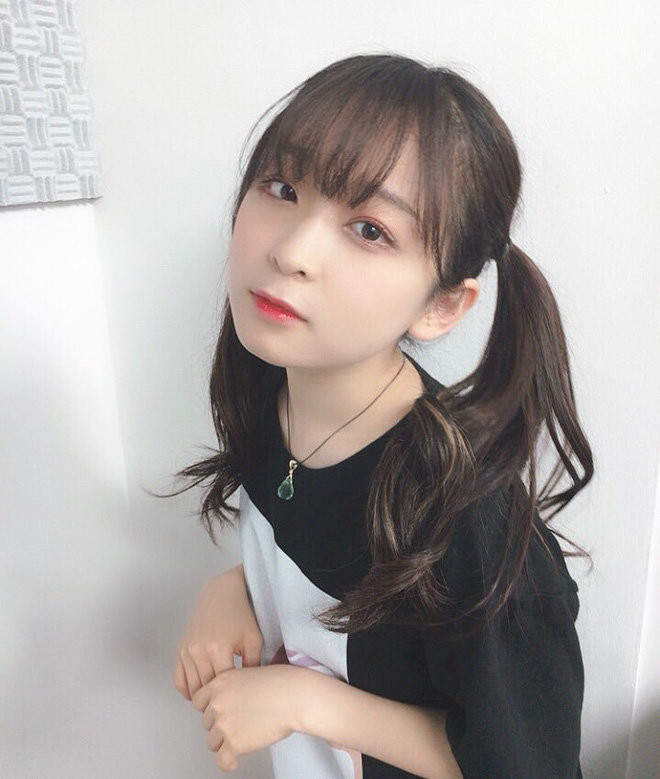  Mặt đã trẻ con, Nonoka còn cực kỳ dễ thương khi để kiểu tóc này