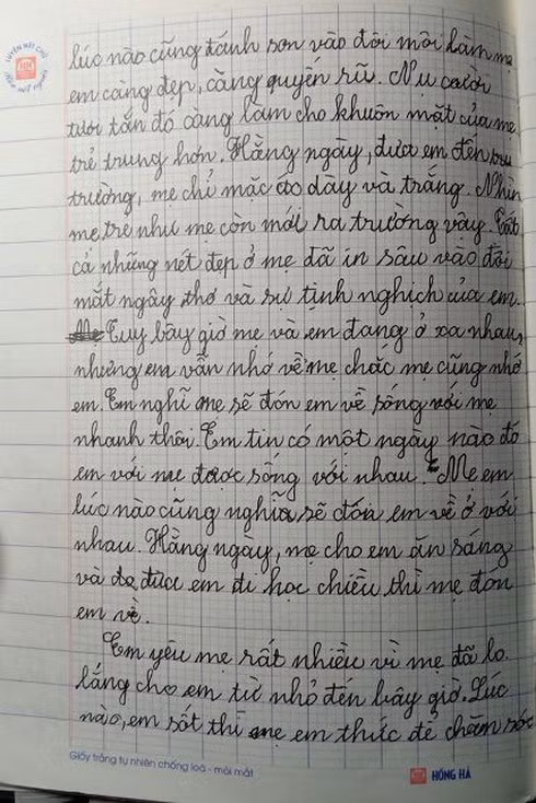Cười "không khép được miệng" bài văn tả mẹ của HS lớp 5 ảnh 1 Cười "không khép được miệng" bài văn tả mẹ của HS lớp 5 ảnh 1