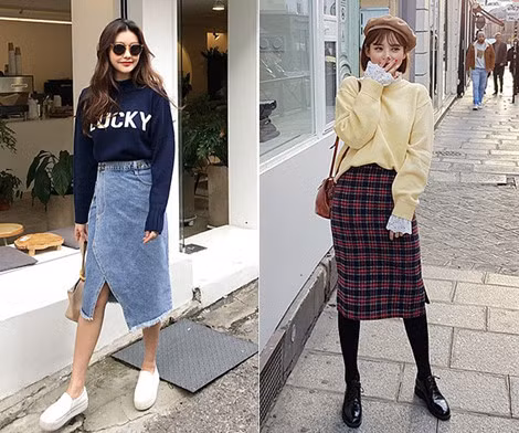 4 mẹo phối đồ đông đơn giản nhưng giúp bạn gái xinh như sao Hàn ảnh 2