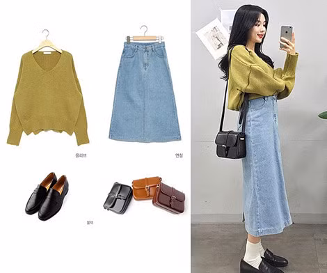 4 mẹo phối đồ đông đơn giản nhưng giúp bạn gái xinh như sao Hàn ảnh 3