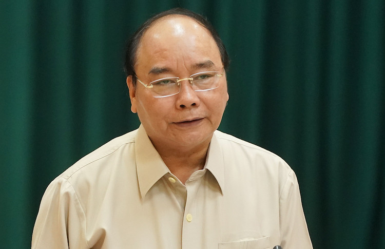 Việt Nam đã tiêu hủy 1,5 triệu con lợn mắc dịch tả châu Phi ảnh 3 Thủ tướng Nguyễn Xuân Phúc phát biểu tại cuộc làm việc. Ảnh: Quang Hiếu