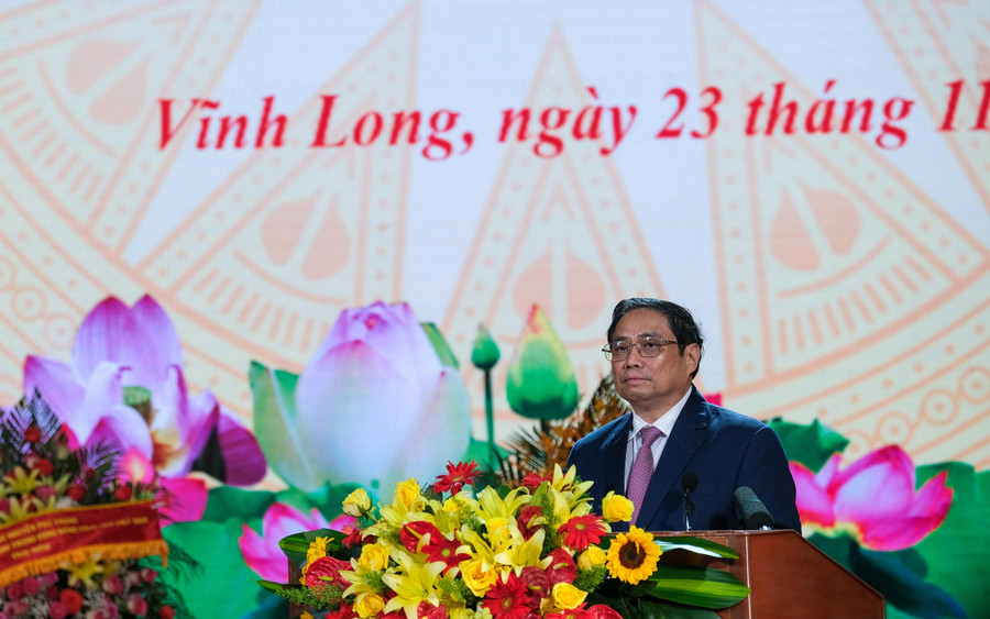 Thủ tướng Phạm Minh Chính ôn lại cuộc đời, sự nghiệp và tri ân công lao to lớn của đồng chí Võ Văn Kiệt.