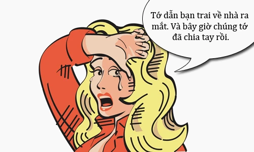 Chia tay bạn gái vì bị chó cắn 