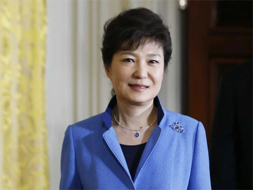 Tổng thống Hàn Quốc Park Geun-hye.