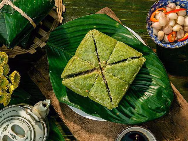 Cách gói bánh chưng luôn dẻo ngon lại xanh mướt mắt