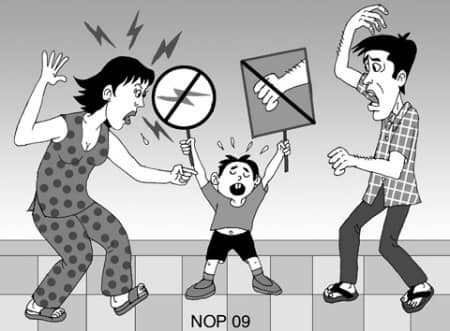 Hãy chung tay đẩy lùi bạo lực