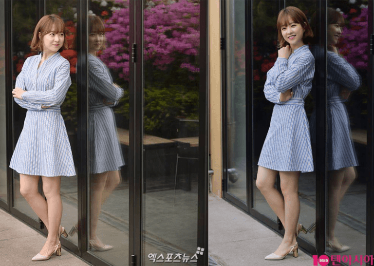 Nếu tinh ý, bạn sẽ thấy Bo Young thường không chọn những sọc lớn, tối màu mà ngược lại, những item có sọc dọc thanh mảnh, gam màu tươi sáng mới là sự lựa chọn ưu tiên của cô nàng. Theo Bo Young thì với những item này sẽ giúp cô trẻ trung, năng động hơn, ngoài ra còn giúp cô “hack chiều cao” một cách hoàn hảo. 