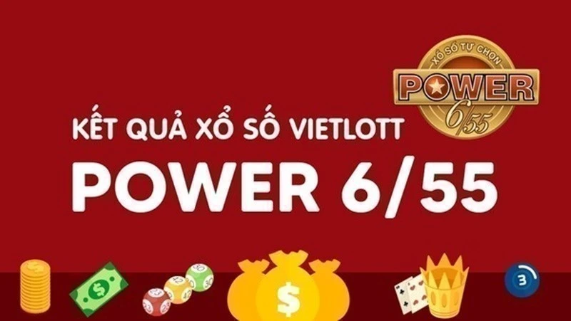 Kết quả Vietlott Power 6/55 hôm nay 21/5 - Xổ số Vietlott thứ Ba 21/5