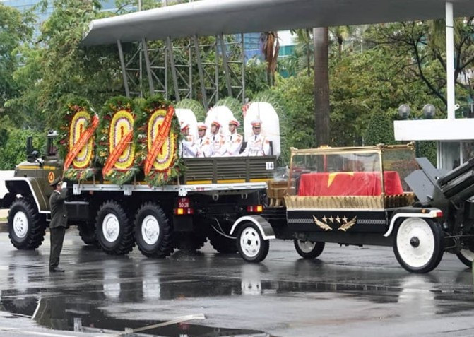 Cử hành Lễ an táng nguyên Chủ tịch nước, Đại tướng Lê Đức Anh ảnh 17