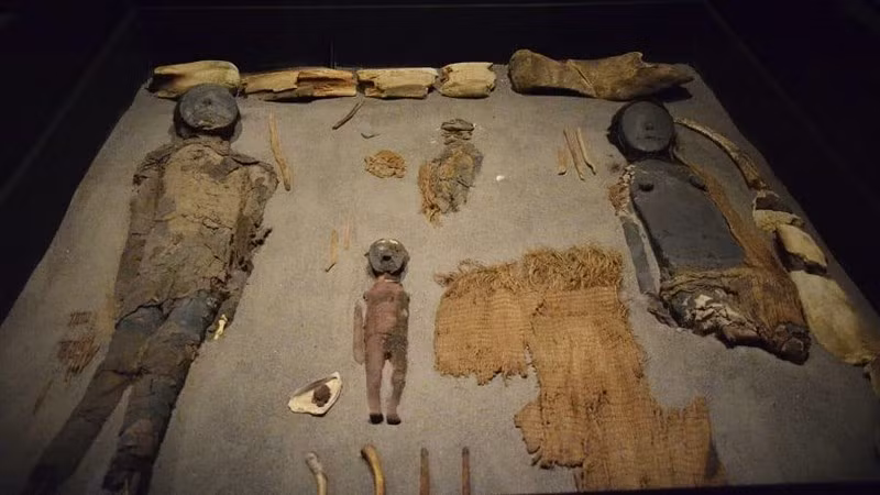 Phát hiện xác ướp cổ đại đầu tiên bên ngoài Ai Cập - ảnh 2