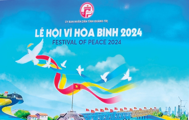 Lễ hội Vì Hòa bình 2024 mang thông điệp hòa bình lần đầu tiên được tổ chức ở Quảng Trị cũng như tại Việt Nam. Lễ hội Vì Hòa bình 2024 mang thông điệp hòa bình lần đầu tiên được tổ chức ở Quảng Trị cũng như tại Việt Nam.