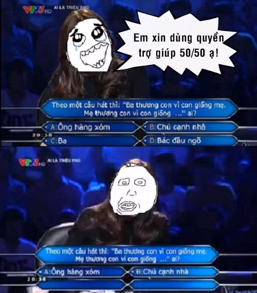 Một câu hỏi khó không lời đáp.