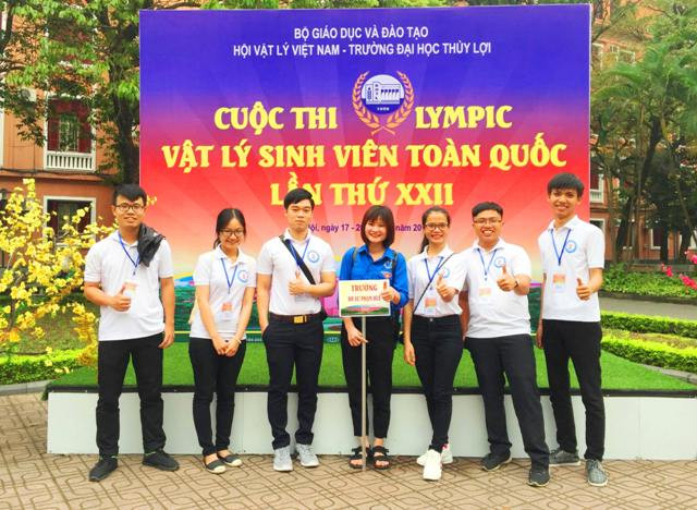 Đội tuyển Olympic Vật lý Trường Đại học sư phạm Huế luôn có thành tích cao mỗi khi tham dự Olympic sinh viên Vật lý toàn quốc Đội tuyển Olympic Vật lý Trường Đại học sư phạm Huế luôn có thành tích cao mỗi khi tham dự Olympic sinh viên Vật lý toàn quốc