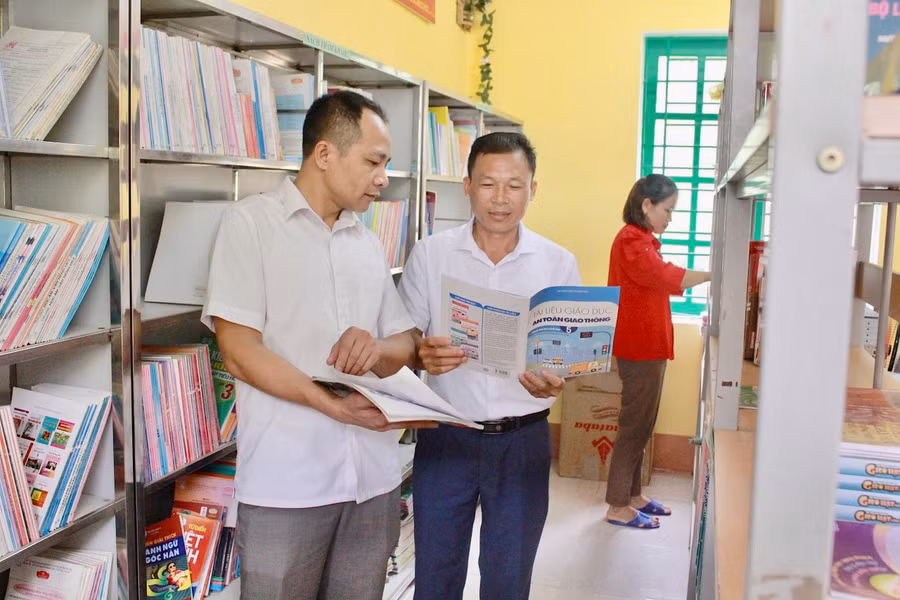 Thái Nguyên cung ứng kịp thời đầy đủ sách giáo khoa cho năm học mới.