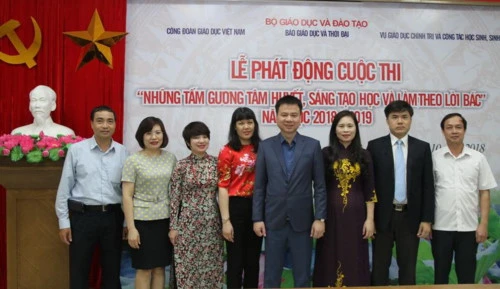 Thể lệ cuộc thi “Những tấm gương tâm huyết, sáng tạo học và làm theo lời Bác” năm học 2018 - 2019