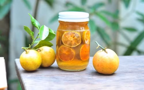 Chanh đào ngâm mật ong là thức uống dinh dưỡng tốt cho sức khỏe