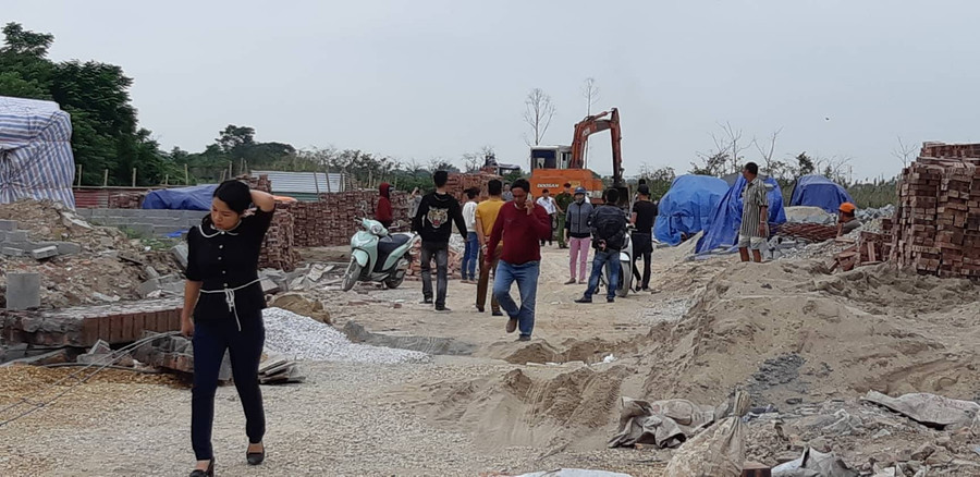 Nơi đây là điểm nóng về lấn chiếm