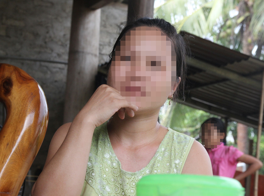 Chị Mạc Thị H. (bản Kẻ Nính, Châu Hạnh, Quỳ Châu, Nghệ An)