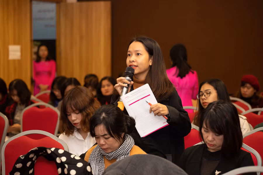 Các bạn sinh viên đặc biệt quan tâm đến tiêu chí tuyển chọn và nội dung huấn luyện tại buổi họp báo ra mắt DynaGen Initiative ngày 26/02/2019.