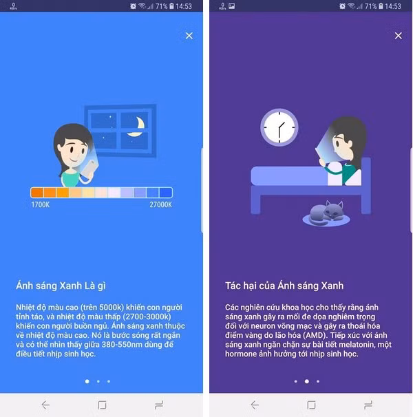 Ứng dụng giúp bảo vệ sức khỏe đôi mắt khi sử dụng smartphone vào ban đêm - Ảnh 2.