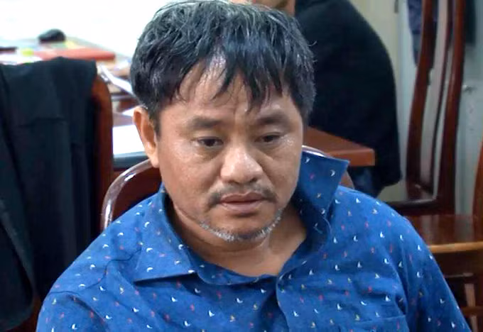 Minh tại cơ quan điều tra.