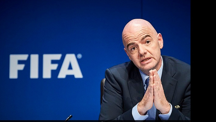 Chủ tịch FIFA Gianni Infantino.