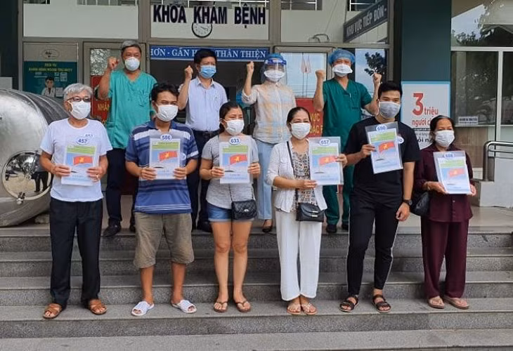 Tới nay, Đà Nẵng đã công bố chữa khỏi cho 76 bệnh nhân Covid-19. Ảnh: Bộ Y tế cung cấp