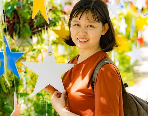 Giảng viên trẻ Phùng Thị Thu Hương.