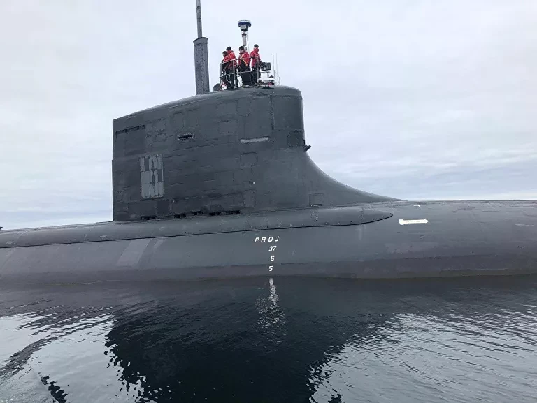 Hải quân Mỹ tiết lộ những bức ảnh đầu tiên về tàu ngầm tấn công bí mật USS Seawolf