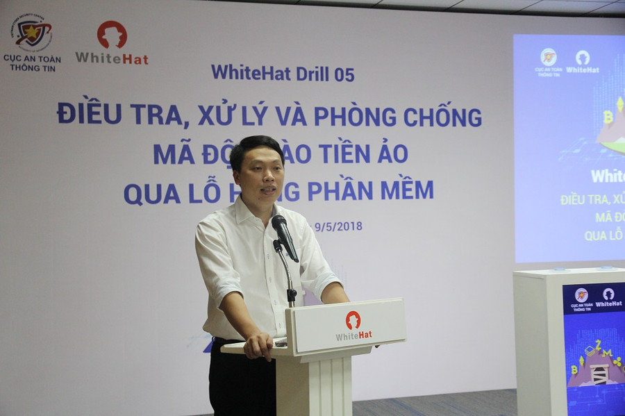 ông Nguyễn Huy Dũng (Phó cục trưởng Cục An toàn Thông tin, Bộ Thông tin và Truyền thông)