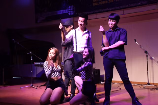 Tiết mục đoạt giải Nhất mang đến không khí vui tươi và sinh động của âm nhạc hiện đại