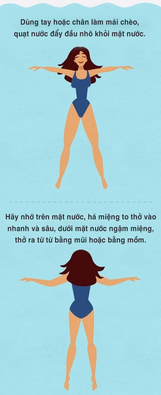 Những mẹo nhỏ giúp bạn thoát chết đuối trong gang tấc