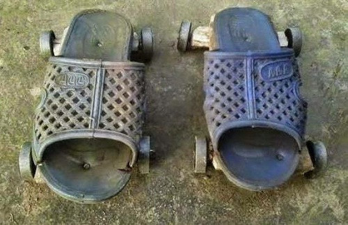 Dép trượt patin. Dép trượt patin.