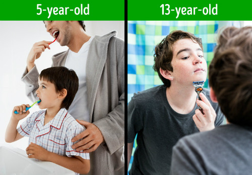 10 điều con bạn phải học cách tự làm trước tuổi 13 - 3