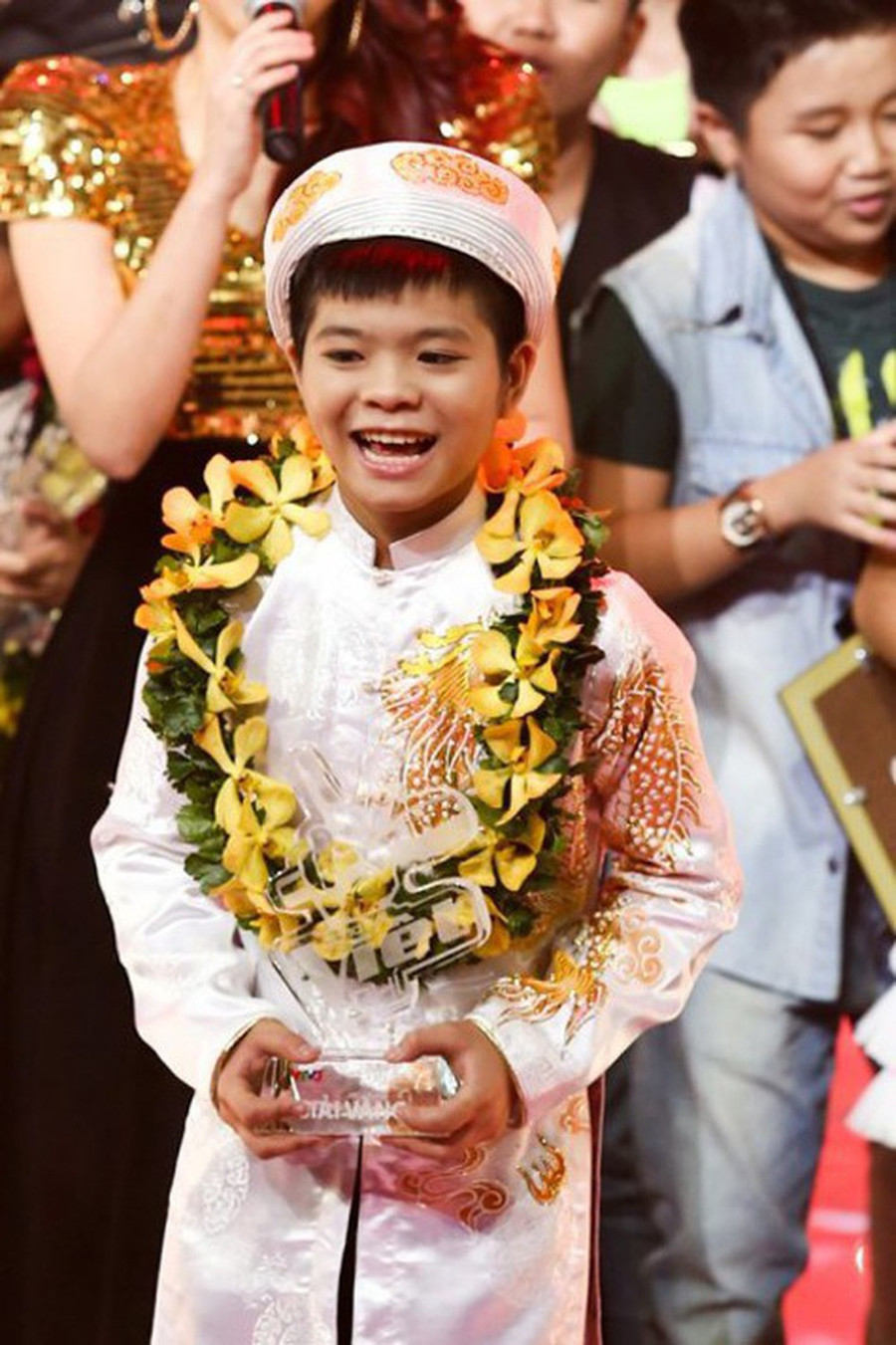 Nguyễn Quang Anh chiến thắng The Voice Kids mùa đầu vào tháng 9/2013. Nguyễn Quang Anh chiến thắng The Voice Kids mùa đầu vào tháng 9/2013.