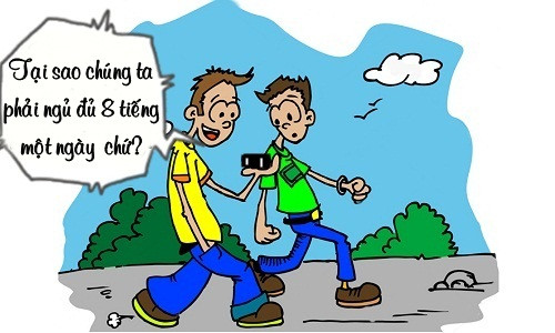 Cách giúp học trò ngủ đủ 8 tiếng 